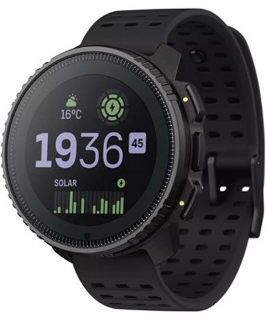 SUUNTO Pametni sat Vertical Steel Solar All Black, 1,4", GPS, crni